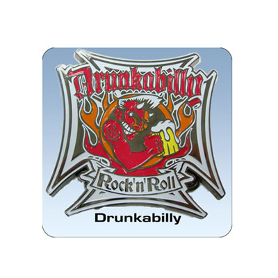 Drunkabilly buckle :